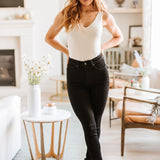 Ebony High Rise Tummy Control Skinny Jeans
