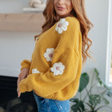 You're Enough Floral Cardigan