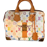 Monogram Multicolor Speedy 30 White - Louis Vuitton