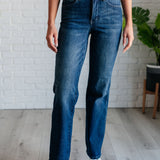 Cambrie Mid Rise Control Top Classic Straight Jeans