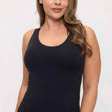 Magic Tank 1.0 With Built in Bra- Black