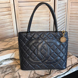 Caviar Quilted Medallion Tote - Chanel rental