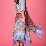 Spring Fringe Kimono