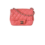 Patent Quilted Small Flap - Chanel