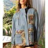 Denim and Tapestry Jacket