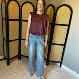 Pearl Moment Denim  - Med Wash