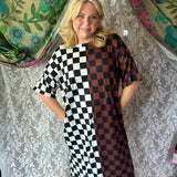 Kyle Checkered Dress