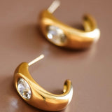 Glam and Chic Earring - Gold