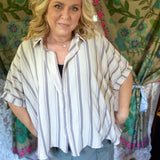 Oversized Dreams Button Down