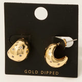 Trend Setter Small Drop Earring- Gold