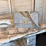 Chanel 19 Tweed in Grey - Chanel