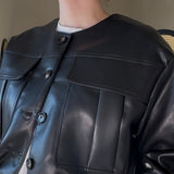 Feeling Chic Bomber Jacket - Black