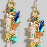 Out of Sight Stone Drop Earring - Multicolor