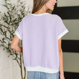 Club Color in Lilac, Orange and Denim