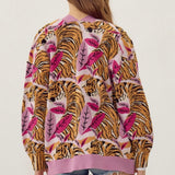 Fierce but Cute Tiger Cardigan