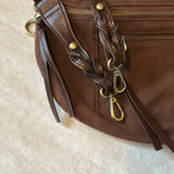 Michelle Bag - Pecan Suede