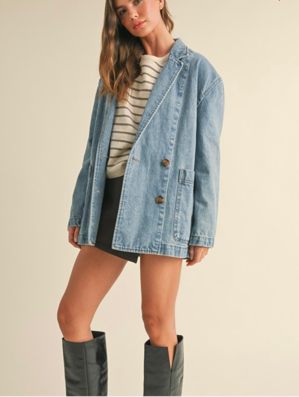 The Must Have Denim Blazer