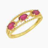 Scarlet Unity Ring - Ruby
