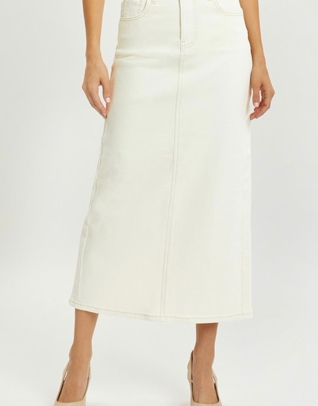 The Moment Skirt - Cream