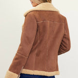 NYC City Girl Sherpa Jacket