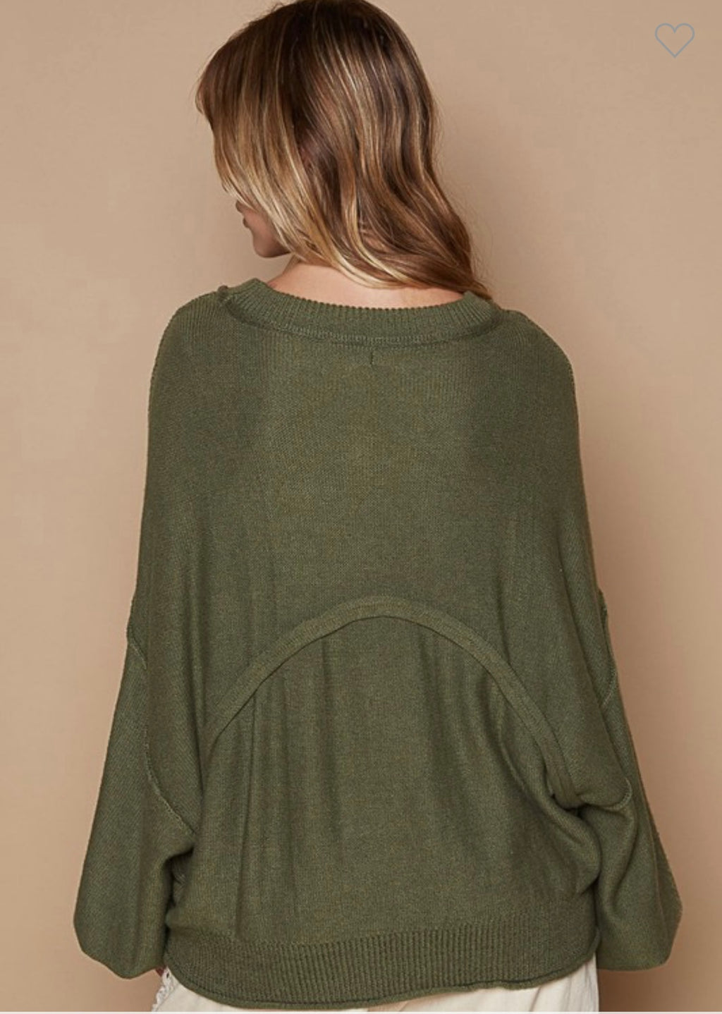 One Step Ahead Knit Sweater- Parsley