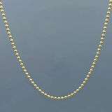1.5 mm Gold Fill Ball Chain