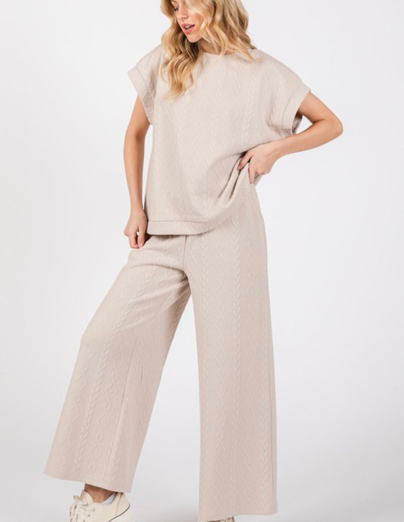 Daylight Oversized Textured Top