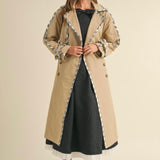 Chic Moments Trench Coat - Taupe