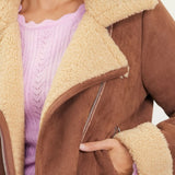 NYC City Girl Sherpa Jacket