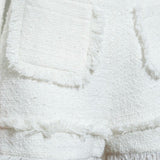 Yours To Keep Tweed Shorts - Ivory