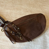 Michelle Bag - Pecan Suede