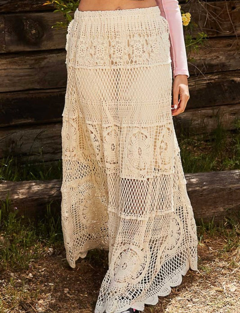 Valley Escape Crochet Skirt