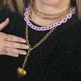 Purple Toggle Chain