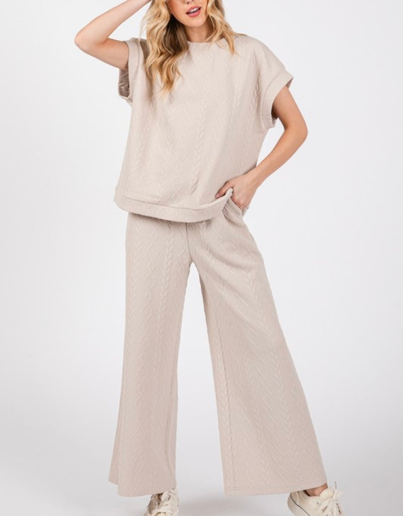 Daylight Oversized Textured Top