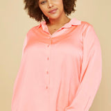 Effortlessly Iconic Button Down - Coral