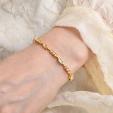 White Topaz Tennis Bracelet