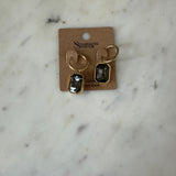 Gemstone Hoop