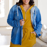 Kiley Hooded Denim Jacket