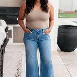 Hayes High Rise Wide Leg Crop Jeans