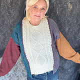Fall Leaves & Cozy Feels Sweater - Beige
