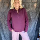Mel Top - Dark Plum