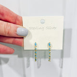 Urban Oasis Turquoise Chain Earring