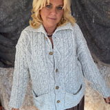 Cozy Fall Cardigan - Grey