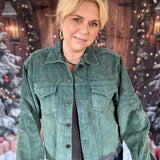Christmas Cozy Corduroy Jacket