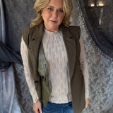 Whiteroom Cactus- J80449 - Olive Combo