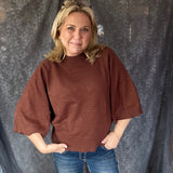 Flutter & Flirt Knit - Brown