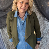 The Magic Blazer - Olive