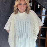 Greta Woven Top - Cream