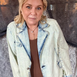 STATEMENT X POL Chambray Blazer