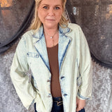 STATEMENT X POL Chambray Blazer